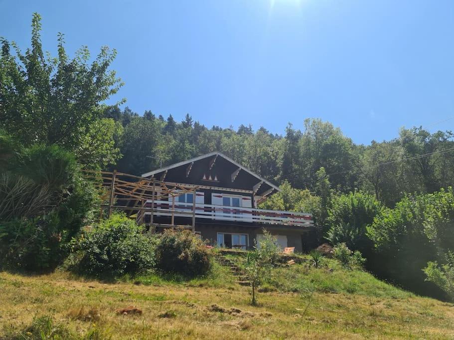 Ferienwohnung Le Chalet Des Amis Aurec-Sur-Loire Exterior foto